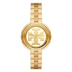 Tory Burch three hands Gold stainless Women's Watch TBW6208